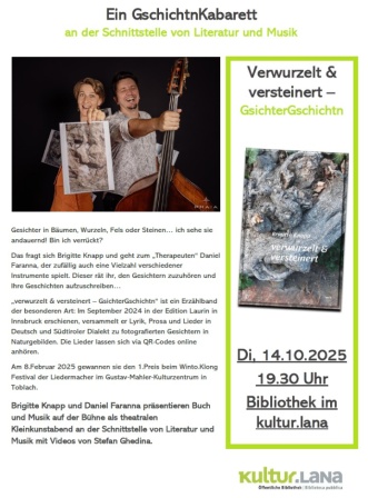 Buchpräsentation: Verwurzelt & versteinert – GsichterGschichtn