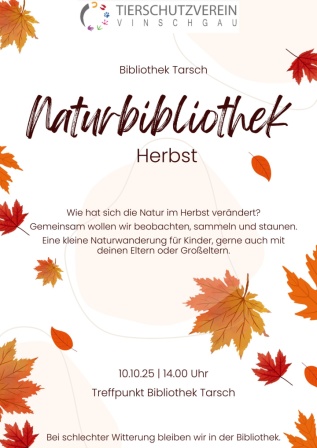 Naturbibliothek Herbst