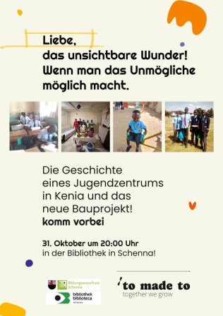 Vortrag "to made to"
