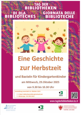 Eine Geschichte zur Herbstzeit und Basteln für Kindergartenkinder