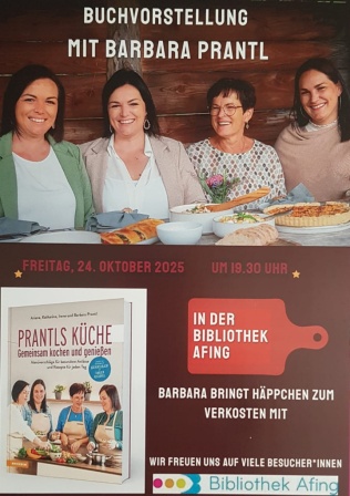 Buchvorstellung mit Familie Prantl