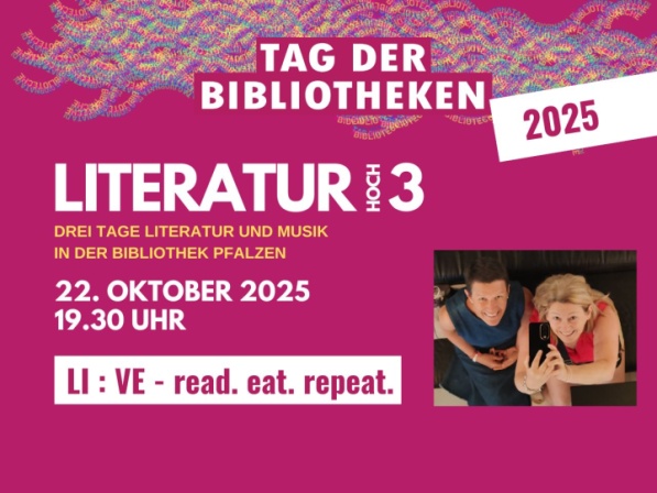 Literatur hoch 3 - Kulinarische Literaturverkostung