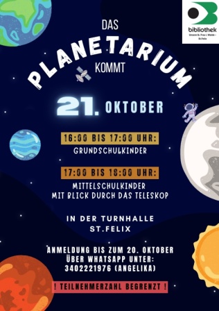 Das Planetarium kommt