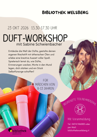 Duft-Workshop mit Sabine Schwienbacher 