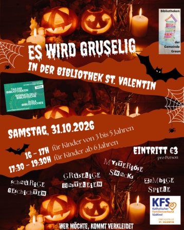 Es wird gruselig …