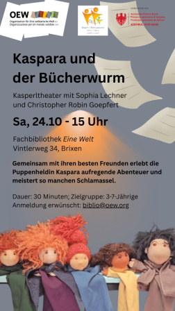 Kaspara und der Bücherwurm