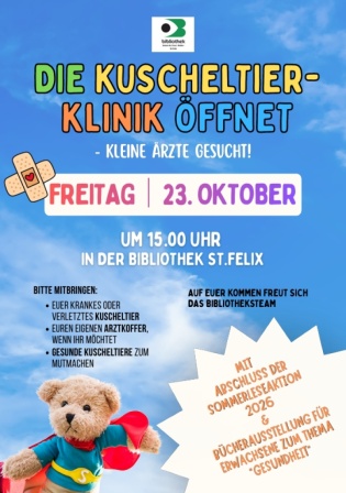 Die Kuscheltierklinik öffnet