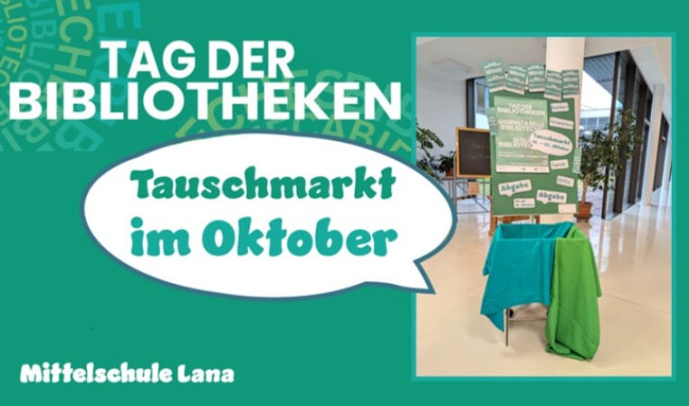 Schul-Tauschmarkt in der Mittelschule Lana!