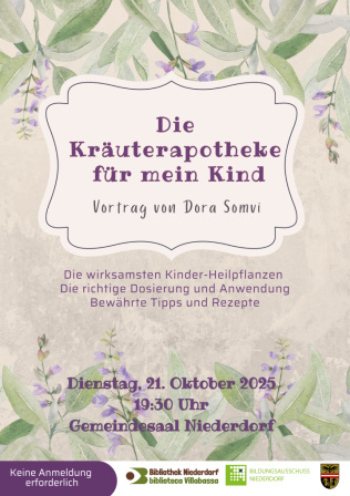 Die Kräuterapotheke für mein Kind
