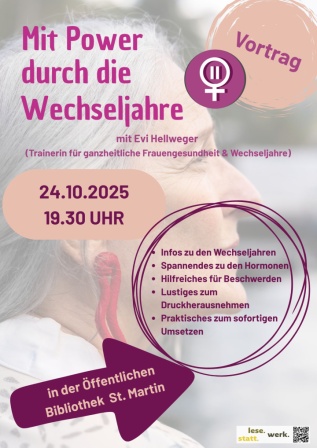 Mit Power durch die Wechseljahre