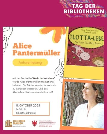 Autorenlesung mit Alice Pantermüller