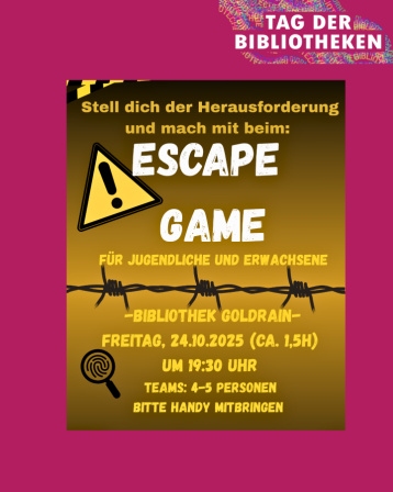 Escape Game - Stell dich der Herausforderung